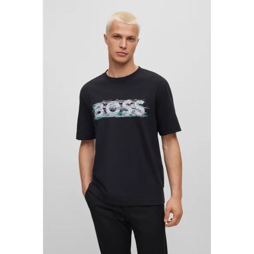 BOSS ORANGE T-shirt TeDigitalLogo | Regular Fit ze sklepu Gomez Fashion Store w kategorii T-shirty męskie - zdjęcie 172895254