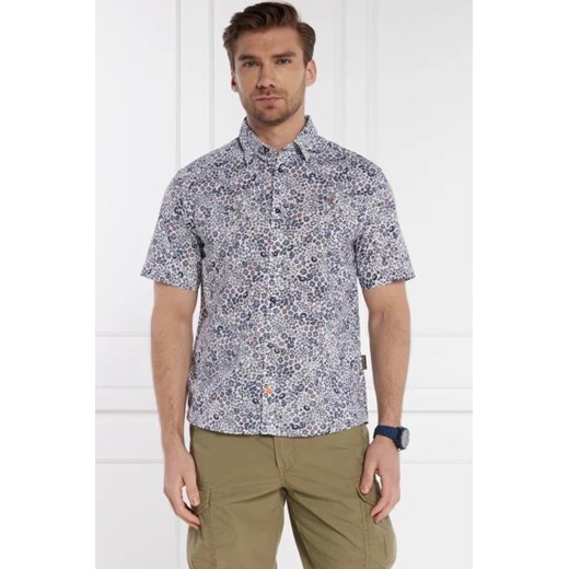 Napapijri Koszula G-RONGE SS AOP | Regular Fit ze sklepu Gomez Fashion Store w kategorii Koszule męskie - zdjęcie 172895644