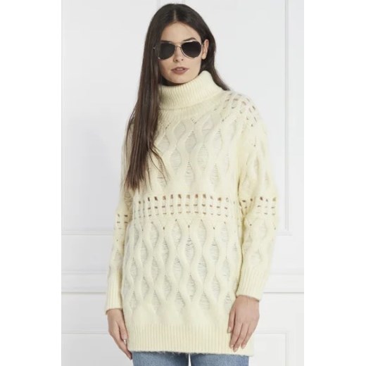 Silvian Heach Sweter | Loose fit | z dodatkiem wełny ze sklepu Gomez Fashion Store w kategorii Swetry damskie - zdjęcie 172895664
