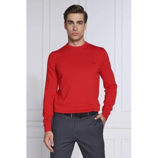 HUGO Sweter San Cassius | Regular Fit ze sklepu Gomez Fashion Store w kategorii Swetry męskie - zdjęcie 172895813