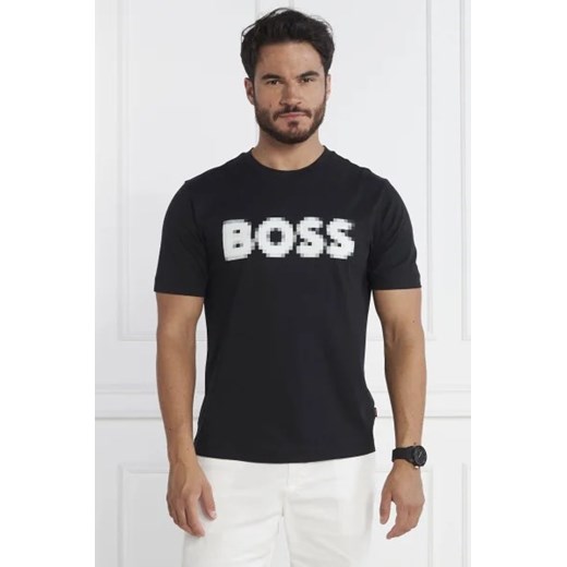 BOSS ORANGE T-shirt TeDigitalLogo | Regular Fit ze sklepu Gomez Fashion Store w kategorii T-shirty męskie - zdjęcie 172895951