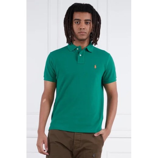 POLO RALPH LAUREN Polo | Custom slim fit | pique Polo Ralph Lauren L okazyjna cena Gomez Fashion Store