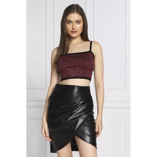 GUESS Top JACQUARD | Slim Fit Guess XS Gomez Fashion Store okazja