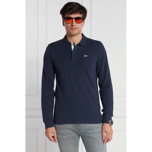 Tommy Jeans Polo TJM SOLID LS | Slim Fit Tommy Jeans XXL promocyjna cena Gomez Fashion Store