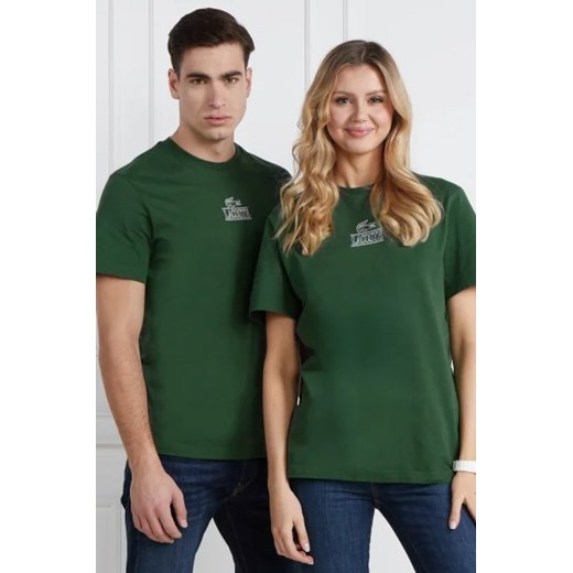T-shirt męski Lacoste z krótkimi rękawami