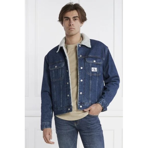 CALVIN KLEIN JEANS Ocieplana kurtka jeansowa | Regular Fit ze sklepu Gomez Fashion Store w kategorii Kurtki męskie - zdjęcie 172898783