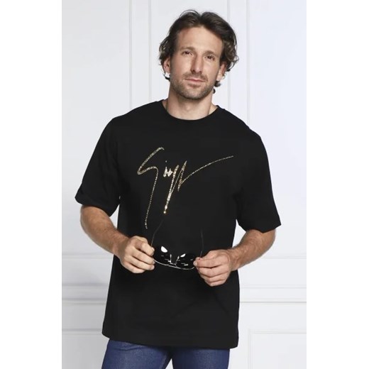 Giuseppe Zanotti T-shirt | Regular Fit ze sklepu Gomez Fashion Store w kategorii T-shirty męskie - zdjęcie 172899263