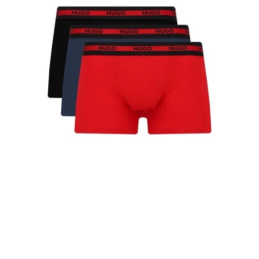 Hugo Bodywear Bokserki 3-pack TRUNK TRIPLET PLANE M promocyjna cena Gomez Fashion Store