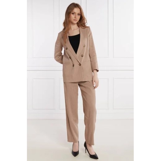 Marella SPORT Lniany żakiet ALBA | Regular Fit 40 wyprzedaż Gomez Fashion Store