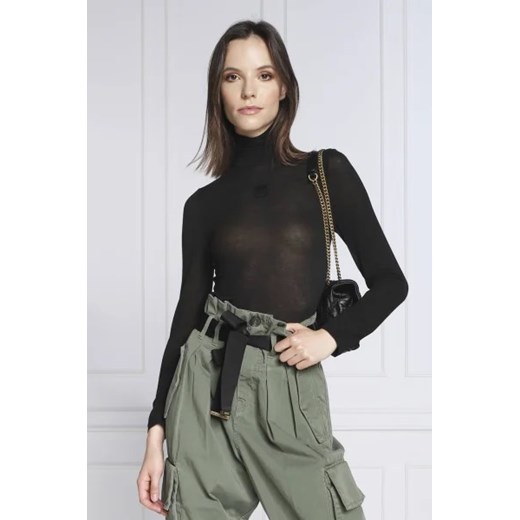 Pinko Golf | Slim Fit | z dodatkiem kaszmiru Pinko L Gomez Fashion Store promocja