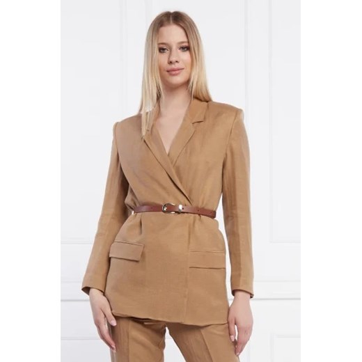 Liu Jo Lniana marynarka | Relaxed fit ze sklepu Gomez Fashion Store w kategorii Marynarki damskie - zdjęcie 172900101