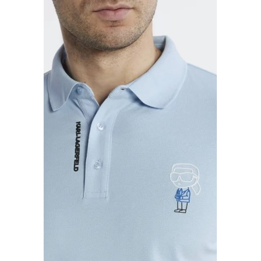 T-shirt męski Karl Lagerfeld z bawełny