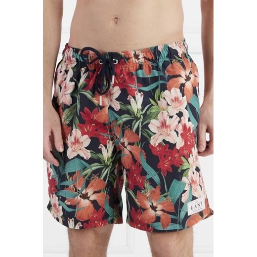 Gant Szorty kąpielowe LC FLORAL PRINT | Classic fit Gant XL Gomez Fashion Store wyprzedaż