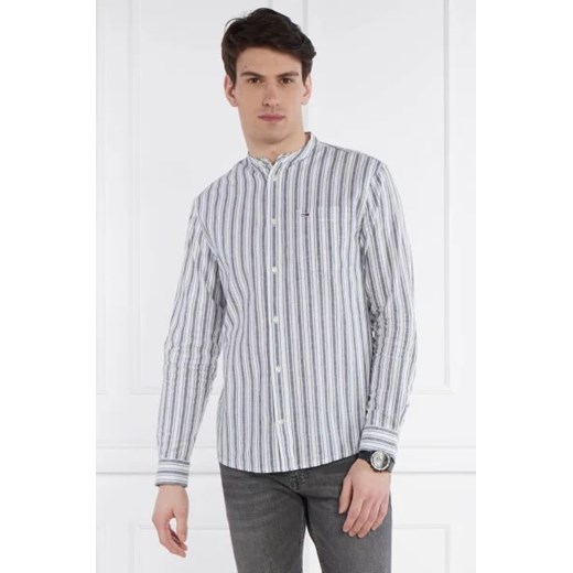 Tommy Jeans Koszula | Regular Fit | z dodatkiem lnu ze sklepu Gomez Fashion Store w kategorii Koszule męskie - zdjęcie 172900604