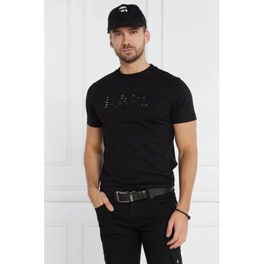 Karl Lagerfeld T-shirt CREWNECK | Regular Fit ze sklepu Gomez Fashion Store w kategorii T-shirty męskie - zdjęcie 172900671