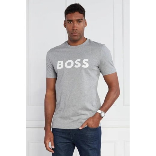 BOSS BLACK T-shirt Tiburt 354 | Regular Fit ze sklepu Gomez Fashion Store w kategorii T-shirty męskie - zdjęcie 172900723