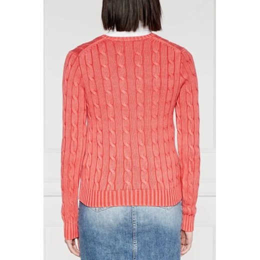 POLO RALPH LAUREN Sweter KIMBERLY | Slim Fit Polo Ralph Lauren M okazja Gomez Fashion Store