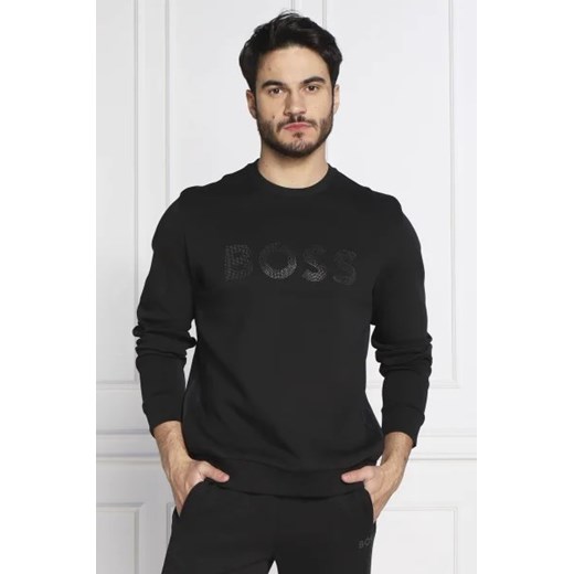 BOSS GREEN Bluza Salbo Diamond | Regular Fit ze sklepu Gomez Fashion Store w kategorii Bluzy męskie - zdjęcie 172900872