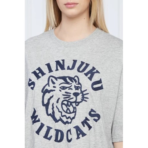 Superdry T-shirt VINTAGE COLLEGIATE | Oversize fit Superdry XXS Gomez Fashion Store okazja