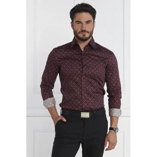 BOSS BLACK Koszula H-HANK-kent-C1-214 | Slim Fit ze sklepu Gomez Fashion Store w kategorii Koszule męskie - zdjęcie 172901814