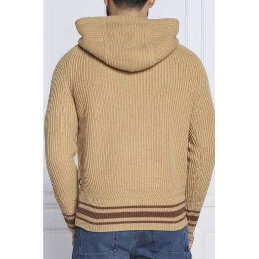BOSS BLACK Wełniany sweter Lampione | Regular Fit S Gomez Fashion Store promocja