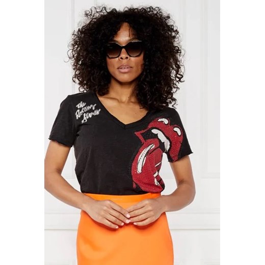 Desigual T-shirt DESIGUAL. X THE ROLLING STONES | Regular Fit ze sklepu Gomez Fashion Store w kategorii Bluzki damskie - zdjęcie 172901853