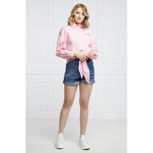Pinko Szorty FRIVOLA | Regular Fit | denim Pinko 27 wyprzedaż Gomez Fashion Store