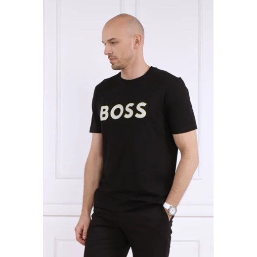 BOSS GREEN T-shirt Tee 1 | Regular Fit | Slim Fit ze sklepu Gomez Fashion Store w kategorii T-shirty męskie - zdjęcie 172902421