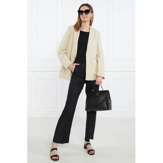 Tommy Hilfiger Lniana marynarka CASUAL LINEN SB BLAZER | Regular Fit Tommy Hilfiger 42 promocyjna cena Gomez Fashion Store