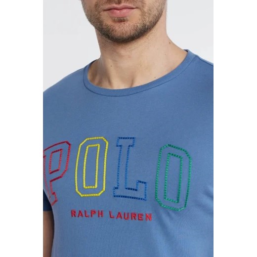 POLO RALPH LAUREN T-shirt JERSEY | Slim Fit Polo Ralph Lauren S wyprzedaż Gomez Fashion Store