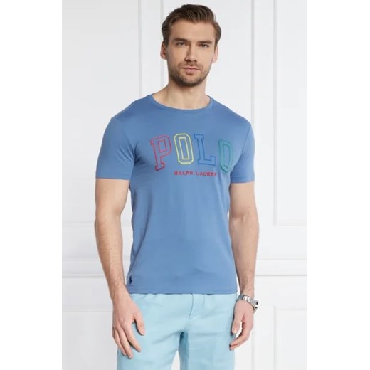 POLO RALPH LAUREN T-shirt JERSEY | Slim Fit Polo Ralph Lauren M okazyjna cena Gomez Fashion Store