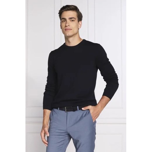 HUGO Wełniany sweter San Cedric-M1 | Regular Fit S promocyjna cena Gomez Fashion Store