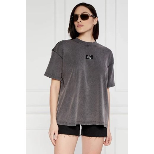 CALVIN KLEIN JEANS T-shirt | Boyfriend fit ze sklepu Gomez Fashion Store w kategorii Bluzki damskie - zdjęcie 172902980