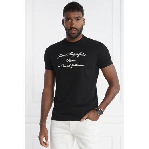 Karl Lagerfeld T-shirt | Regular Fit ze sklepu Gomez Fashion Store w kategorii T-shirty męskie - zdjęcie 172903020