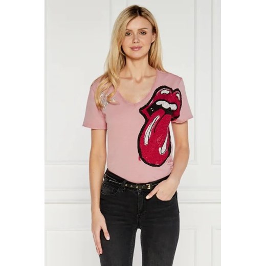 Desigual T-shirt DESIGUAL. X THE ROLLING STONES | Regular Fit ze sklepu Gomez Fashion Store w kategorii Bluzki damskie - zdjęcie 172903193