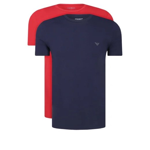 Emporio Armani T-shirt 2-pack | Regular Fit ze sklepu Gomez Fashion Store w kategorii T-shirty męskie - zdjęcie 172903343