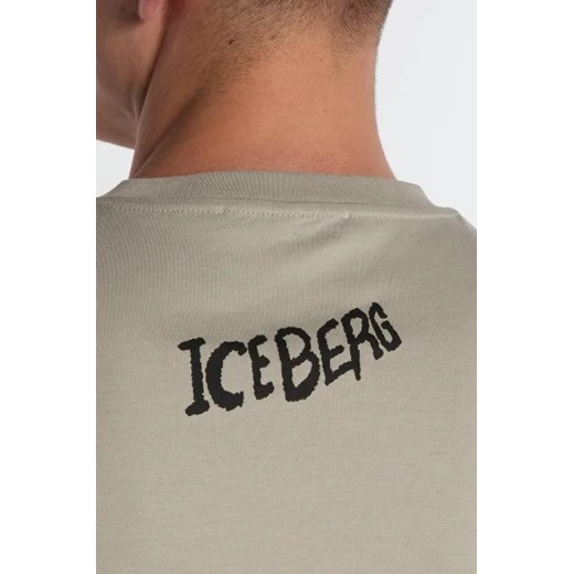 Iceberg T-shirt | Regular Fit Iceberg L wyprzedaż Gomez Fashion Store