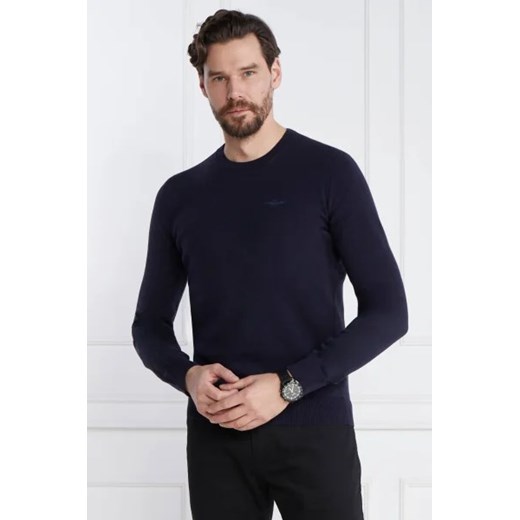 Aeronautica Militare Sweter | Regular Fit ze sklepu Gomez Fashion Store w kategorii Swetry męskie - zdjęcie 172903811