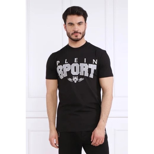 Plein Sport T-shirt | Regular Fit ze sklepu Gomez Fashion Store w kategorii T-shirty męskie - zdjęcie 172904121