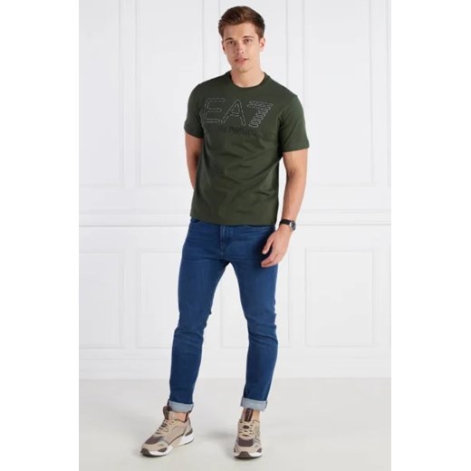 EA7 T-shirt | Regular Fit M wyprzedaż Gomez Fashion Store