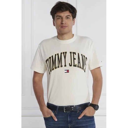Tommy Jeans T-shirt | Regular Fit ze sklepu Gomez Fashion Store w kategorii T-shirty męskie - zdjęcie 172904474