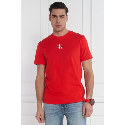 CALVIN KLEIN JEANS T-shirt | Regular Fit ze sklepu Gomez Fashion Store w kategorii T-shirty męskie - zdjęcie 172904490