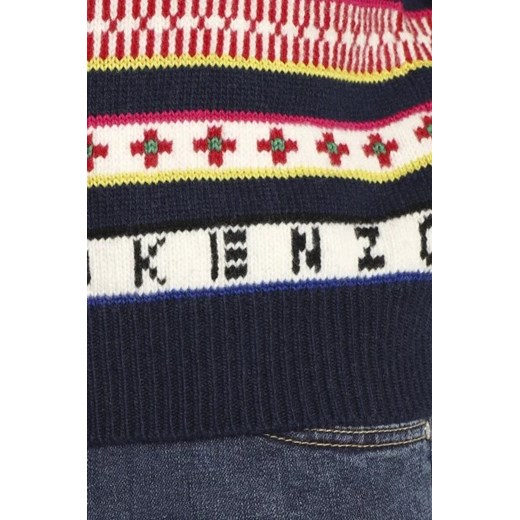 Kenzo Wełniany sweter | Regular Fit Kenzo S okazja Gomez Fashion Store