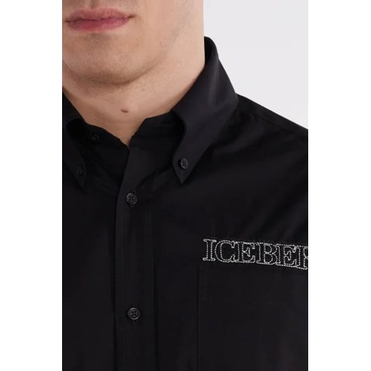Iceberg Koszula | Regular Fit Iceberg M okazja Gomez Fashion Store