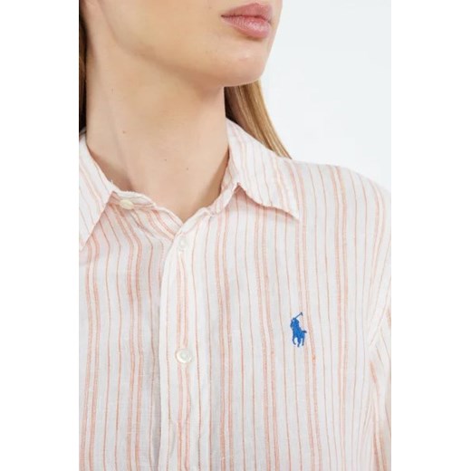 POLO RALPH LAUREN Lniana koszula | Relaxed fit Polo Ralph Lauren XXS wyprzedaż Gomez Fashion Store