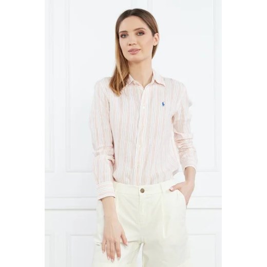 POLO RALPH LAUREN Lniana koszula | Relaxed fit ze sklepu Gomez Fashion Store w kategorii Koszule damskie - zdjęcie 172904982