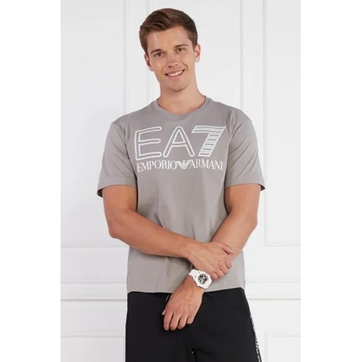 EA7 T-shirt | Regular Fit ze sklepu Gomez Fashion Store w kategorii T-shirty męskie - zdjęcie 172905004