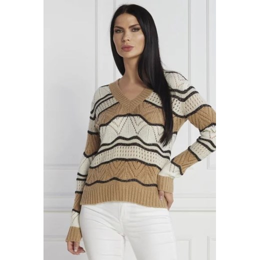 Liu Jo Sweter | Regular Fit | z dodatkiem wełny Liu Jo XL wyprzedaż Gomez Fashion Store