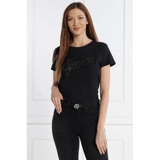 GUESS T-shirt | Regular Fit ze sklepu Gomez Fashion Store w kategorii Bluzki damskie - zdjęcie 172905152