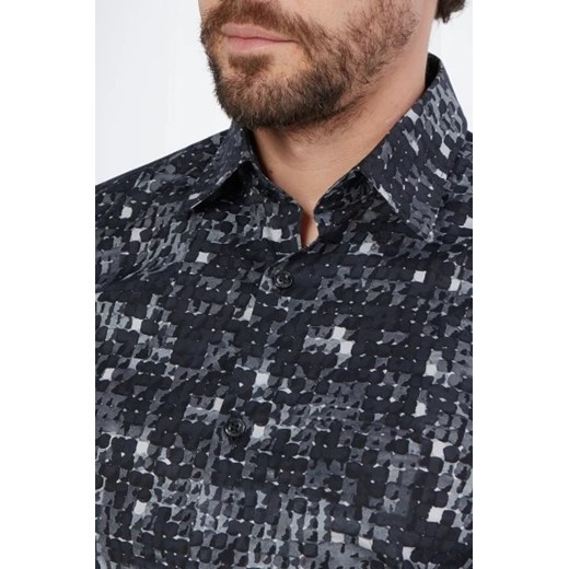 HUGO Koszula Ermo | Slim Fit | stretch M wyprzedaż Gomez Fashion Store